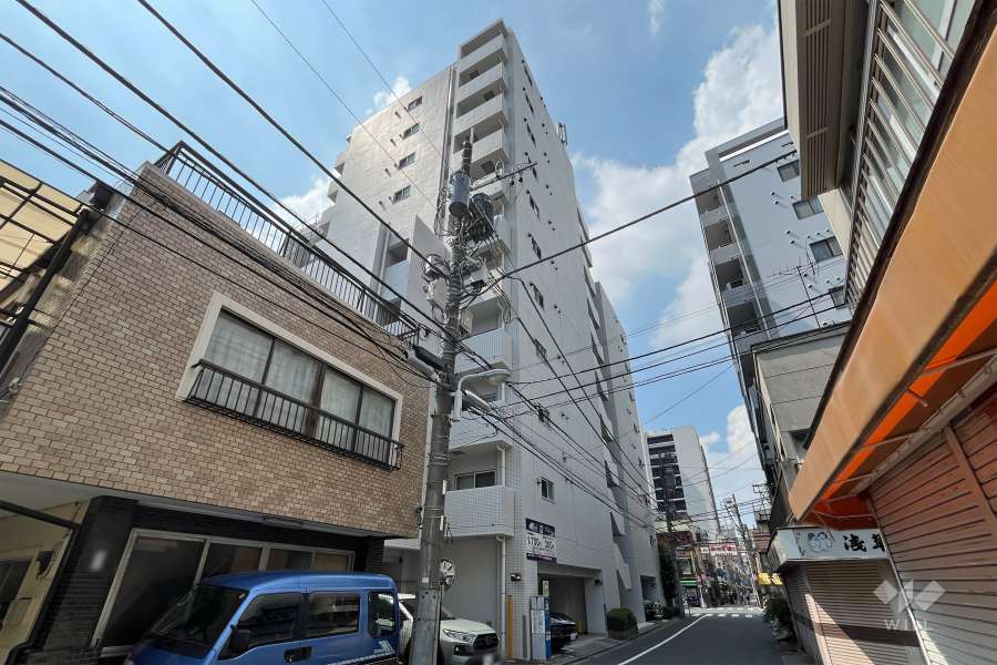 ヴェルステージ秋葉原イーストの外観（北東側から）