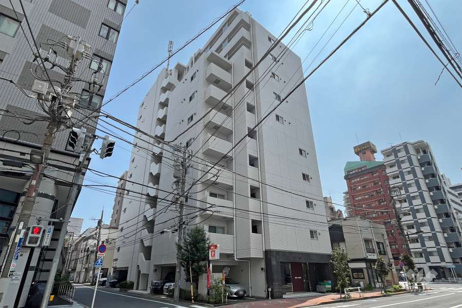 ヴェルステージ秋葉原イーストの外観（北西側から）