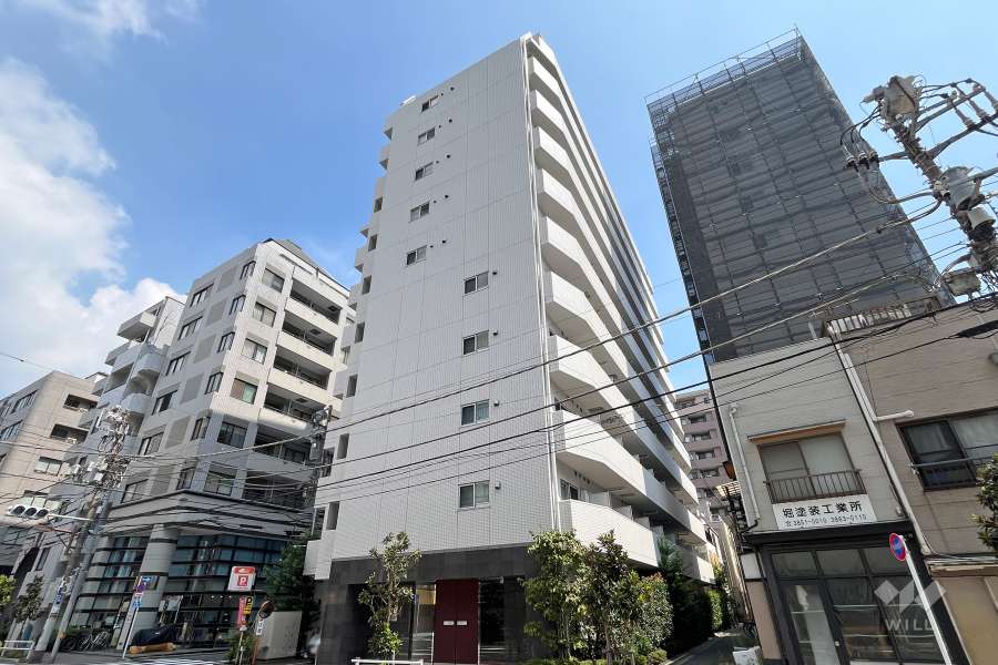 ヴェルステージ秋葉原イーストの外観（南西側から）