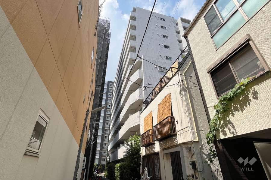 ヴェルステージ秋葉原イーストの外観（南東側から）