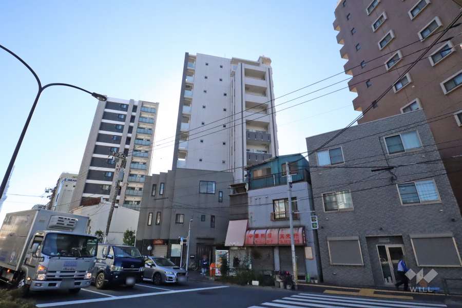 ダイナシティ台東三ノ輪の外観（北側から）