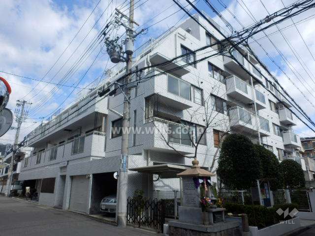 オークラハイム東灘の外観（南西側から）