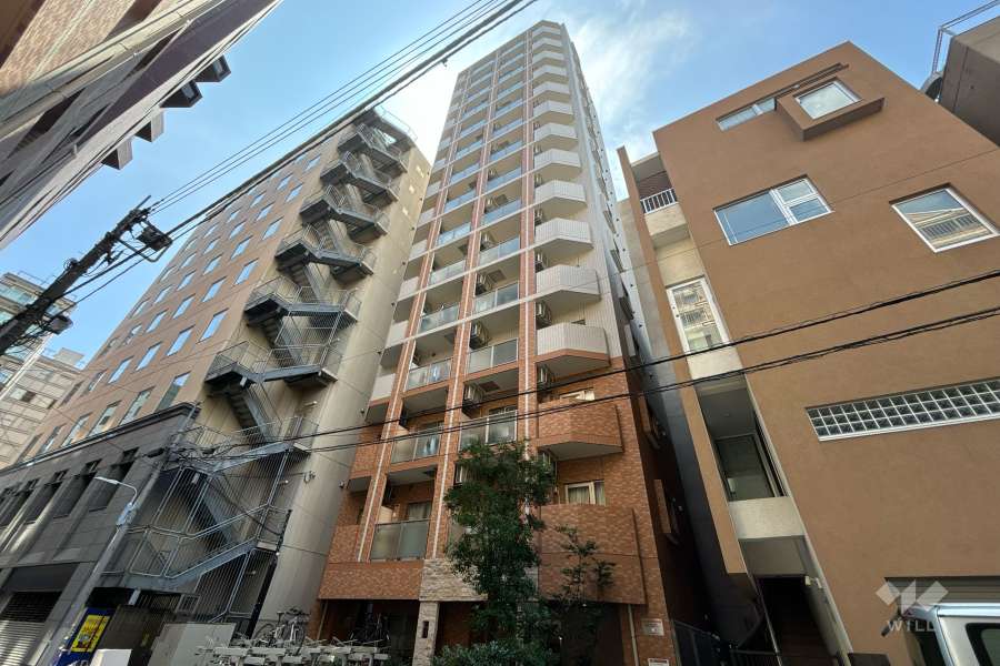 サンスタレ浅草の外観（北西側から）