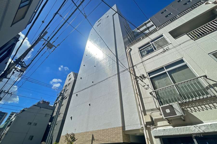 メインステージ蔵前2の外観（南側から）