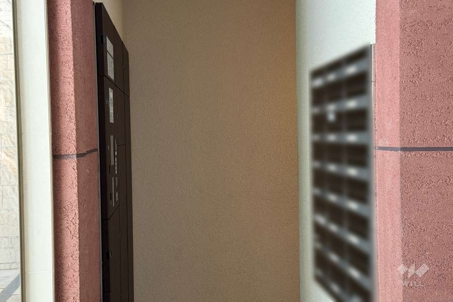 共用ポストと宅配ボックス