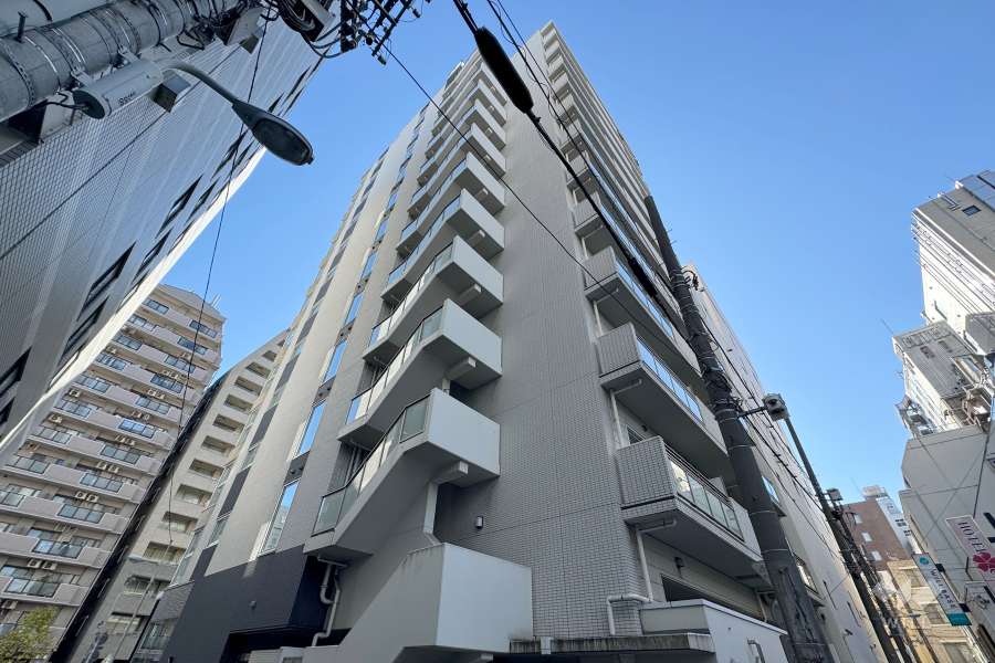 シェルゼ雷門の外観（北西側から）