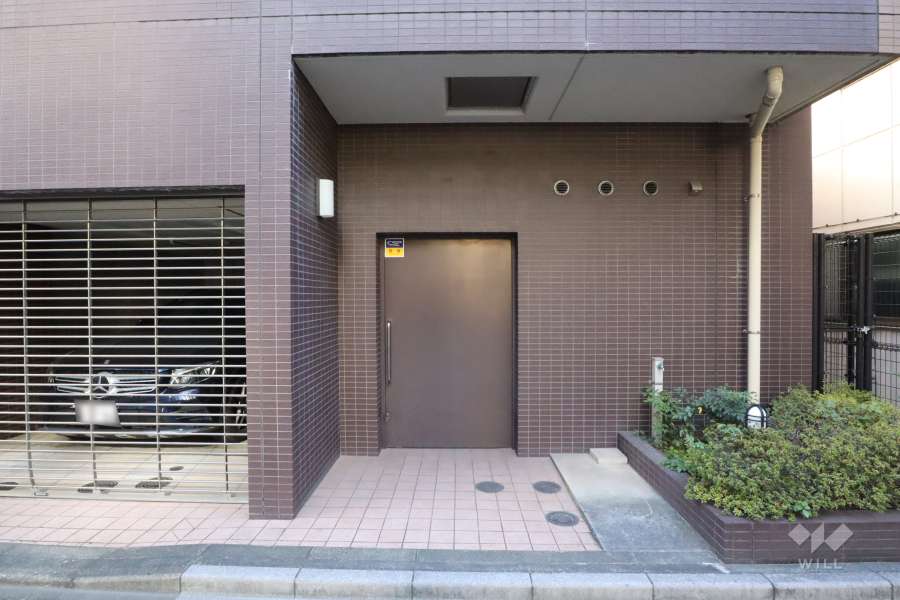 駐輪場の出入り口
