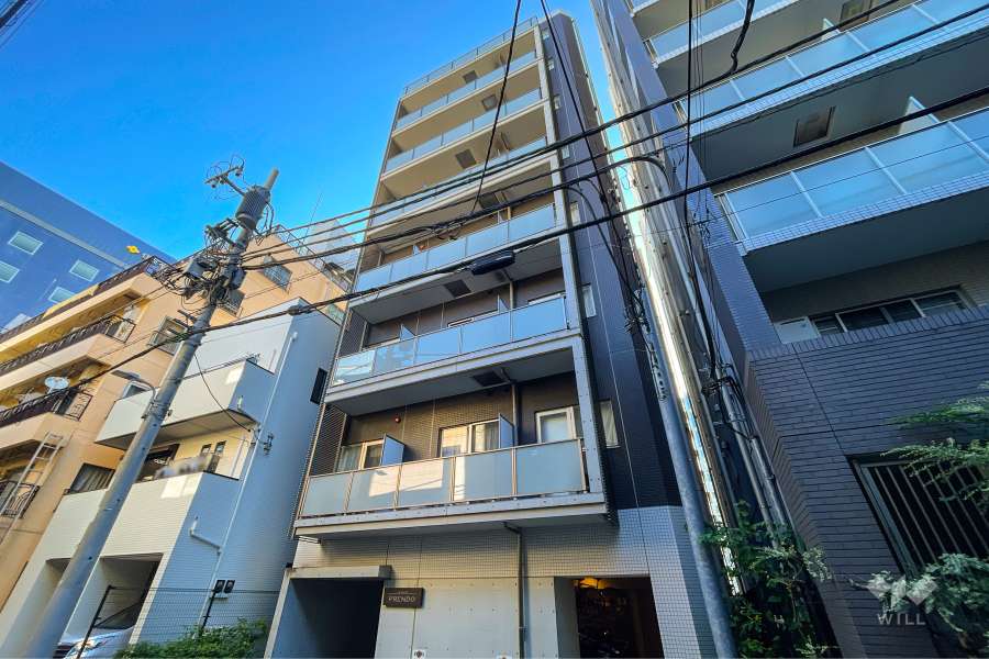 アルテシモプレンドの外観（南西側から）