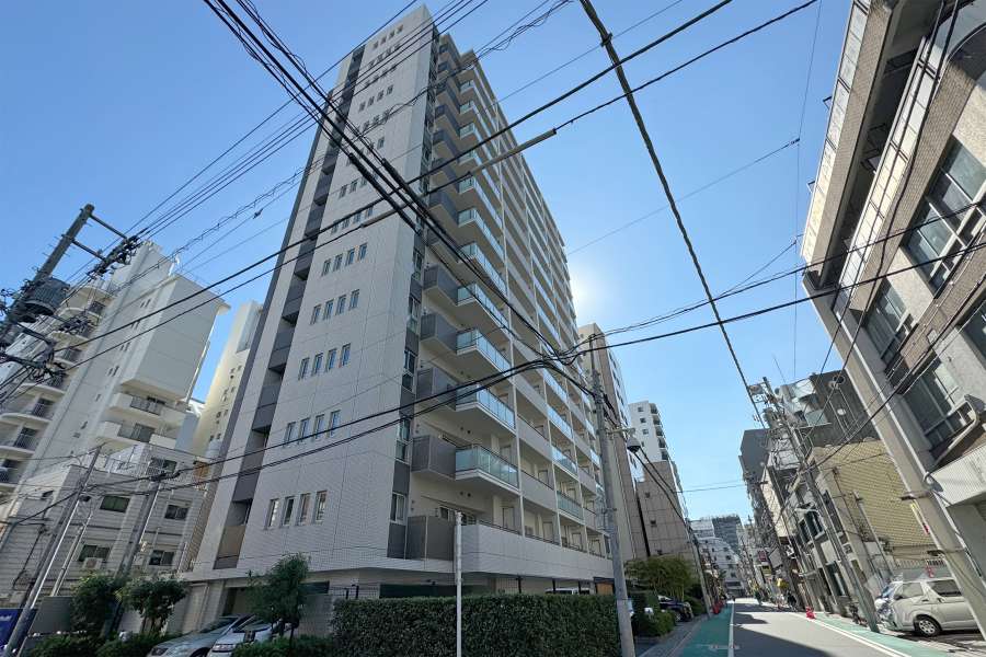 イニシアイオ浅草の外観（北西側から）