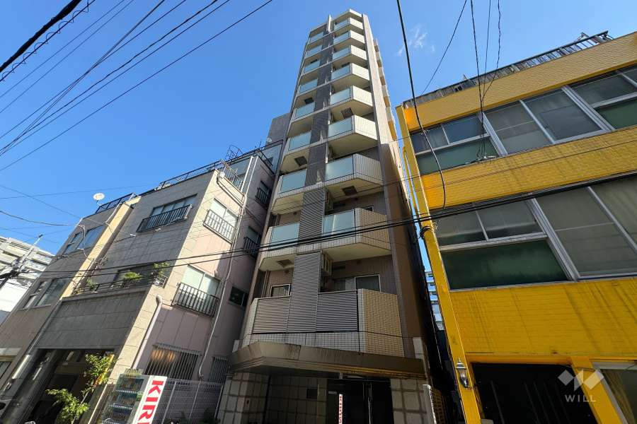 バージュアル新御徒町の外観（南西側から）