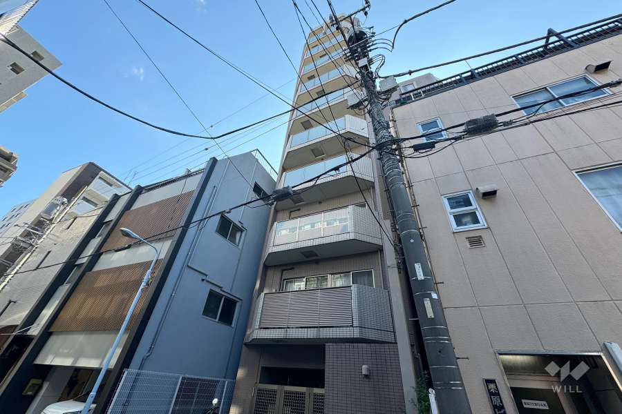 バージュアル新御徒町の外観（北西側から）