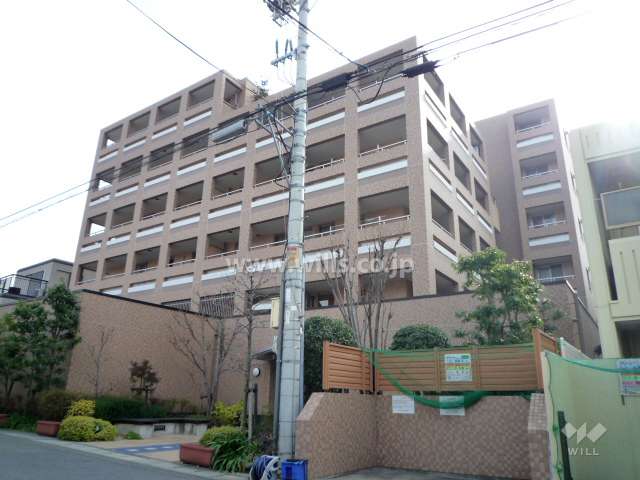 ロイヤル芦屋リベルテの外観（北西側から）