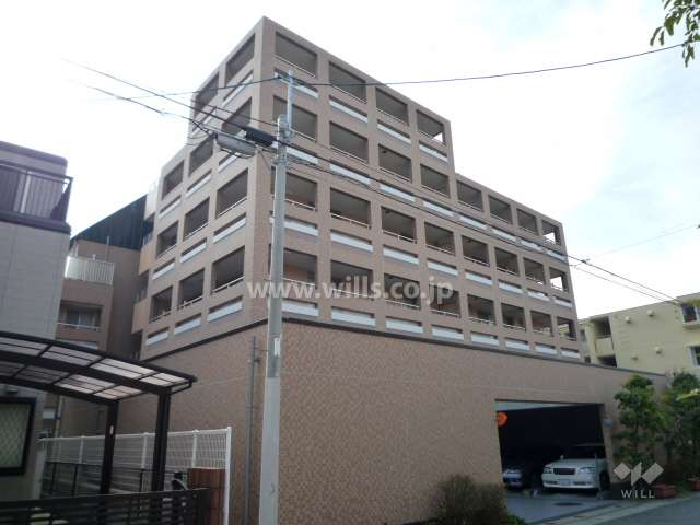 ロイヤル芦屋リベルテの外観（北東側から）