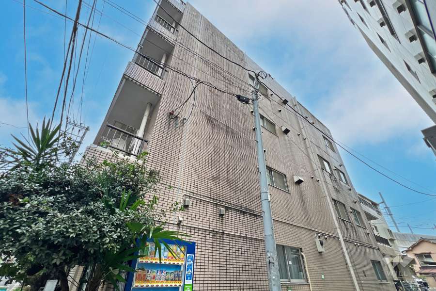 アビタシオンカンセイの外観（北東側から）