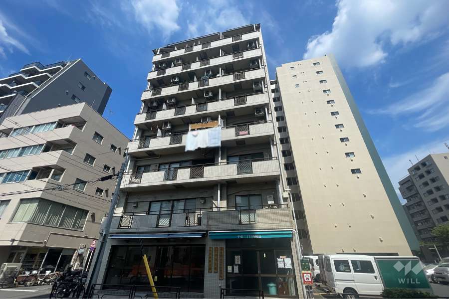 エスポワール入谷の外観（南東側から）