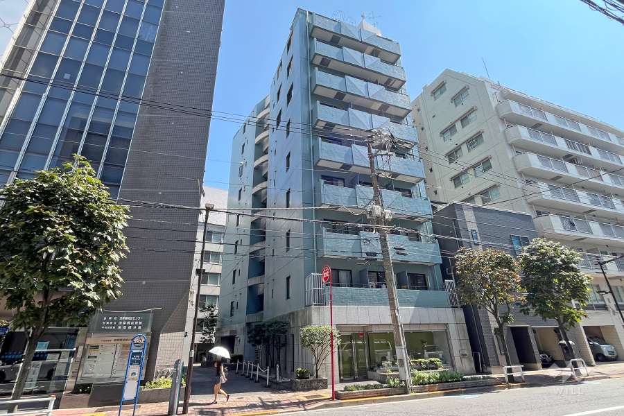 シーアイマンション浅草橋の外観（北西側から）