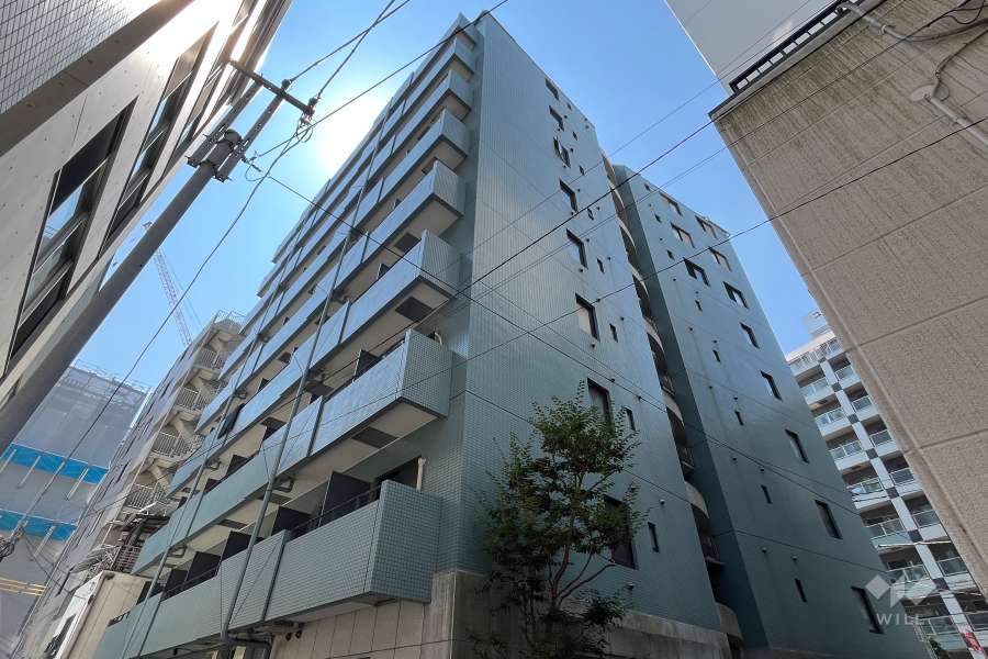 シーアイマンション浅草橋の外観（北東側から）