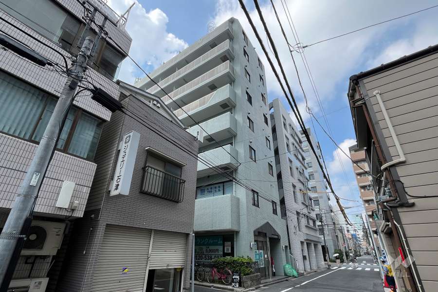 シティーコープ浅草橋’90の外観（北東側から）