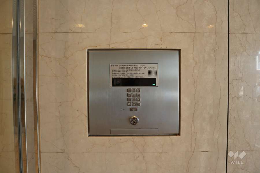 オートロックの操作盤