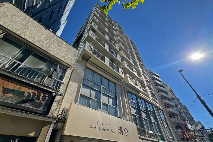 シュロス浅草の外観（北西側から）