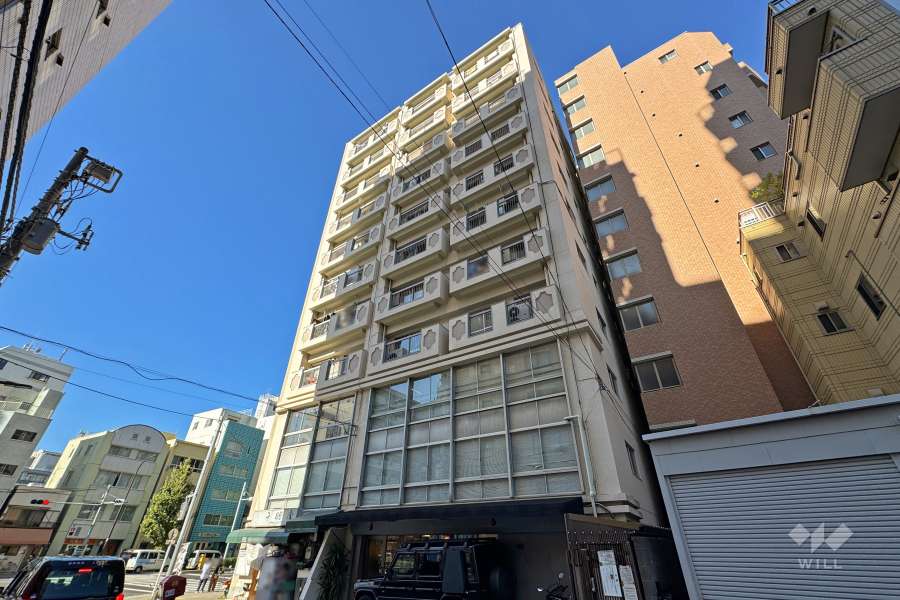 シュロス浅草の外観（南側から）