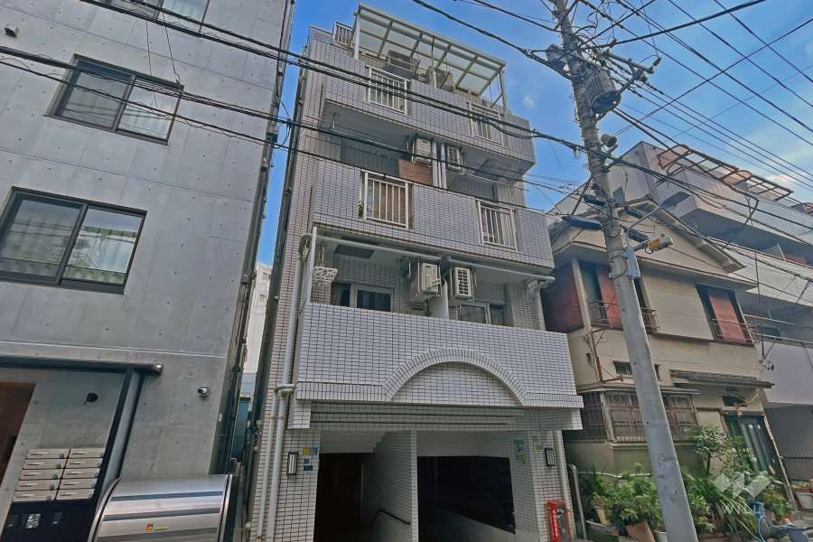 セントヒルズ浅草の外観（北西側から）