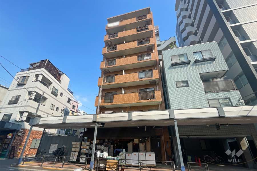 ダイアパレス浅草の外観（北西側から）