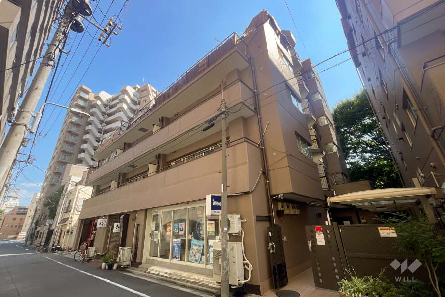 トーア浅草マンションの外観（北西側から）