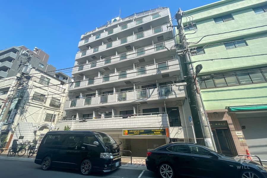 トップ浅草の外観（南西側から）