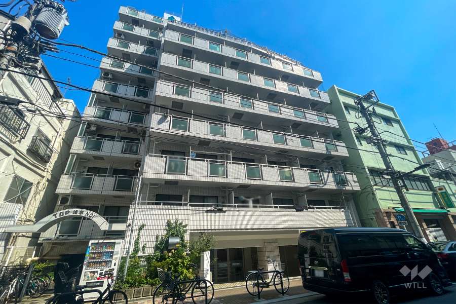 トップ浅草の外観（北西側から）