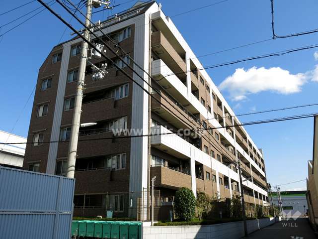 セレッソコート住吉川公園の外観（南西側から）