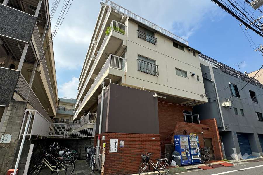 マンション観月の外観（東側から）