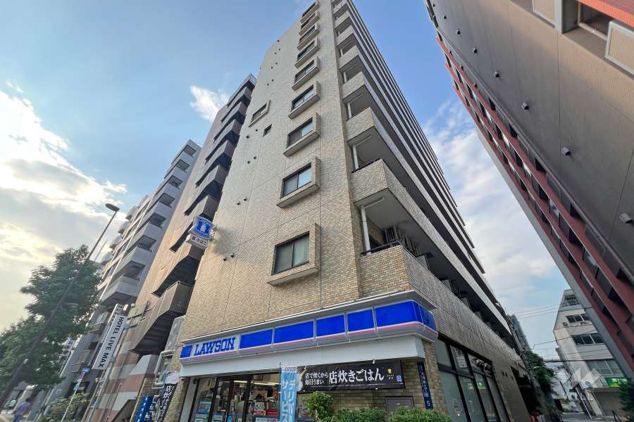 ライオンズマンション元浅草の外観（南東側から）