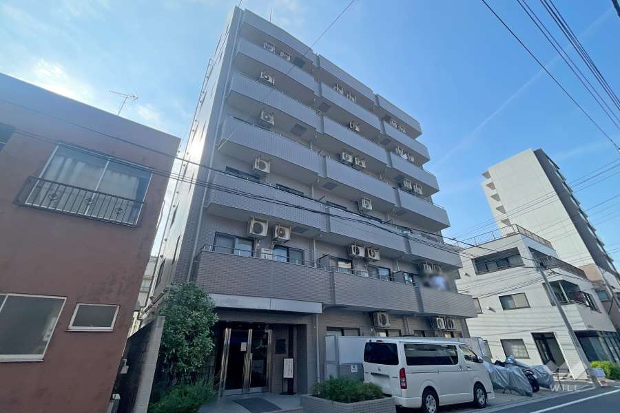 三の輪シティハウスの外観（南東側から）