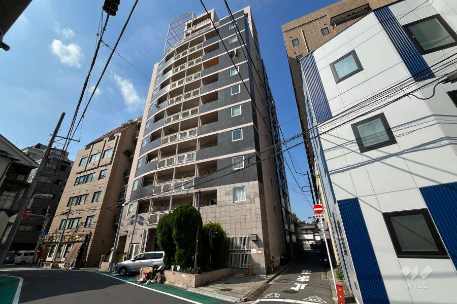 浅草橋グランドハイツの外観（南東側から）