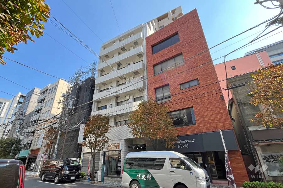 浅草橋シティハイツの外観（北西側から）