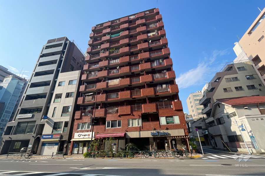 浅草寿町ダイヤモンドマンションの外観（南側から）