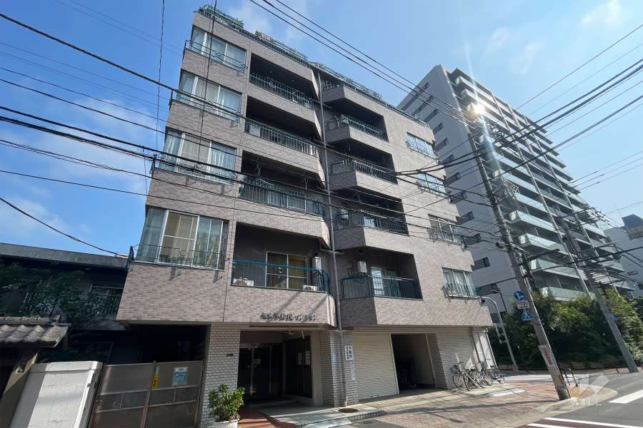 浅草不動院マンションの外観（南西側から）