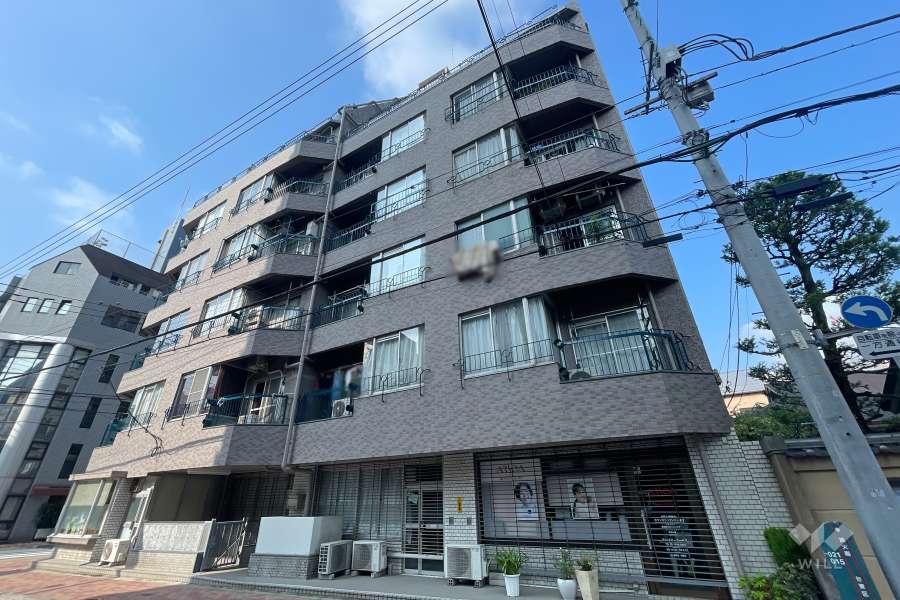 浅草不動院マンションの外観（北東側から）　