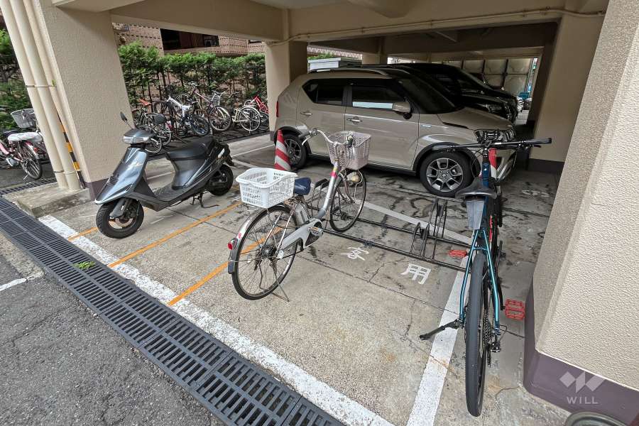 来客用駐輪場