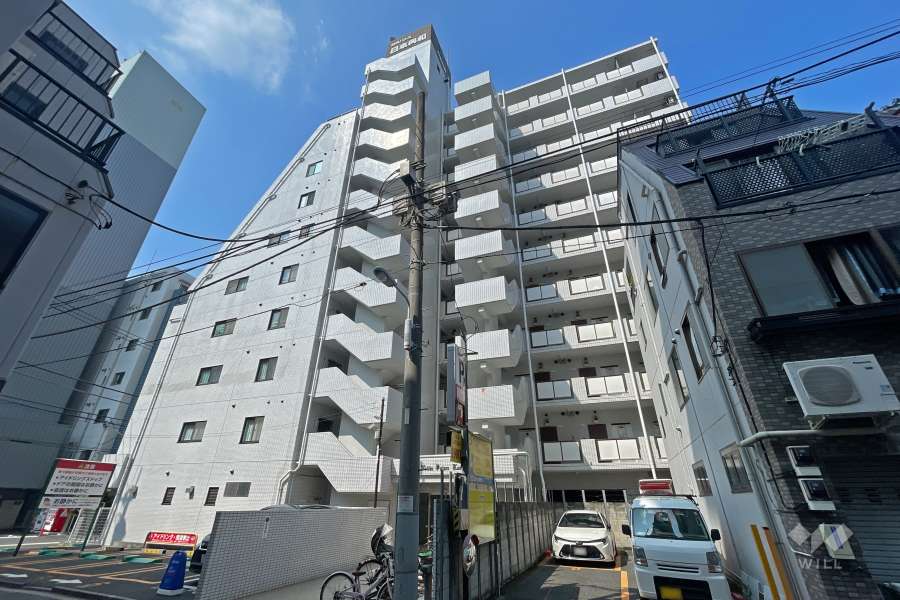 日興パレス雷門の外観（東側から）