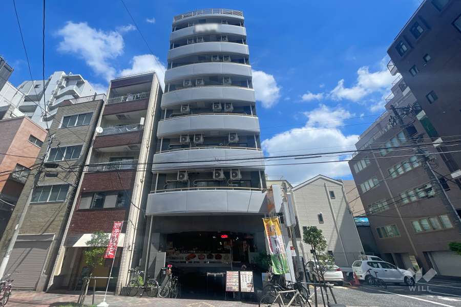 入谷センチュリープラザ21の外観（南西側から）　
