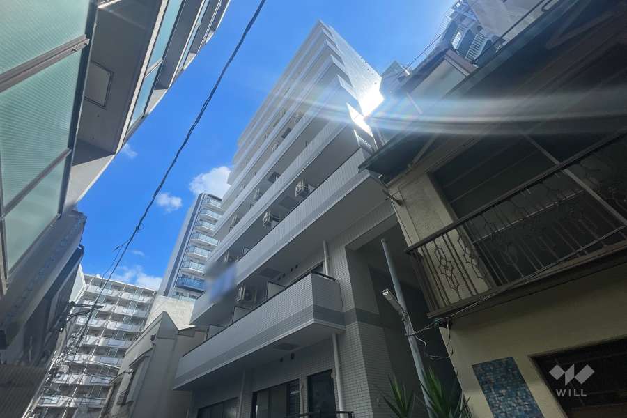 入谷センチュリープラザ21の外観（北西側から）