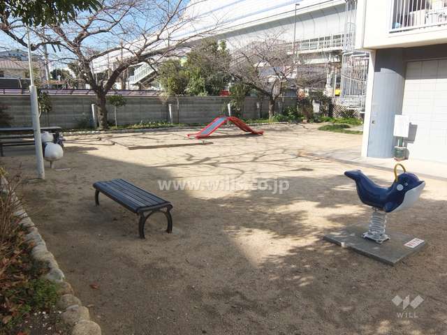 敷地内にある公園