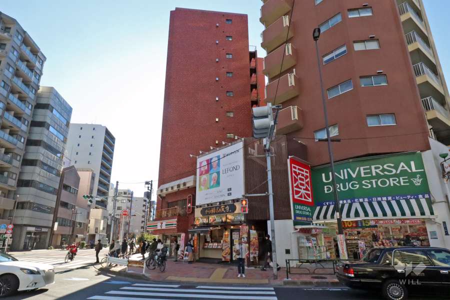 鶯谷タウンプラザの外観（北側から）