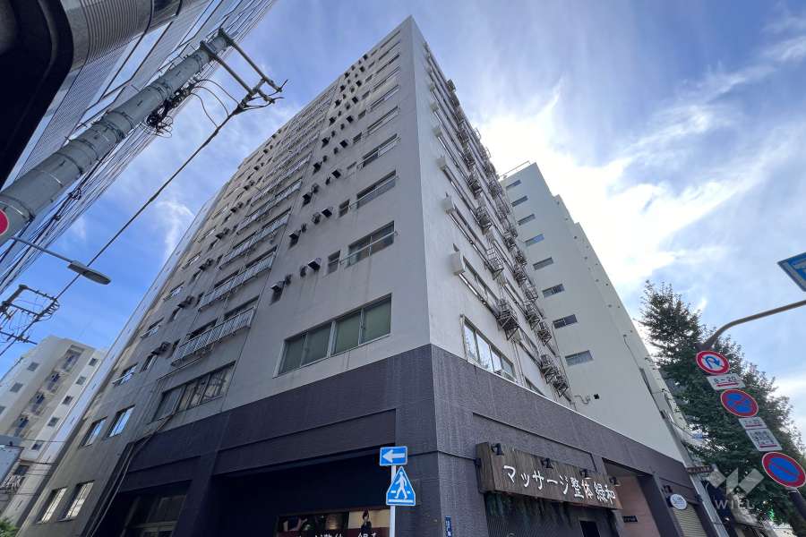 駒形武蔵野マンションの外観（北側から）