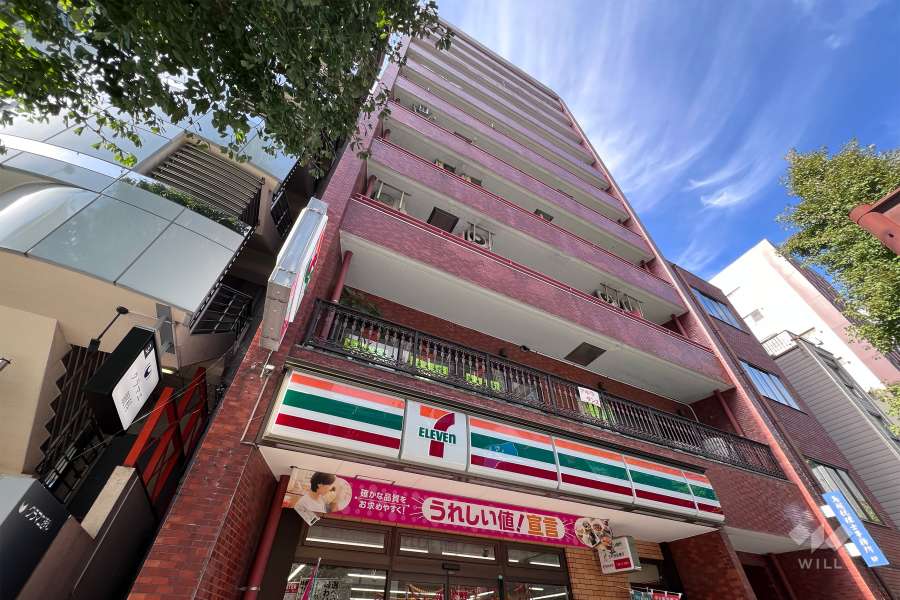 蔵前ハイムの外観（南側から）