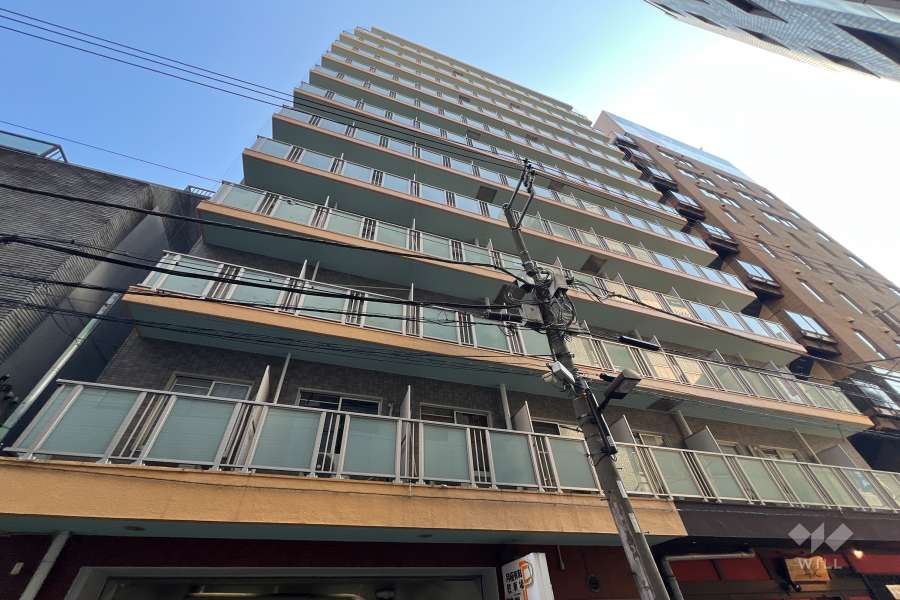 アルベルゴ上野の外観（北側から）