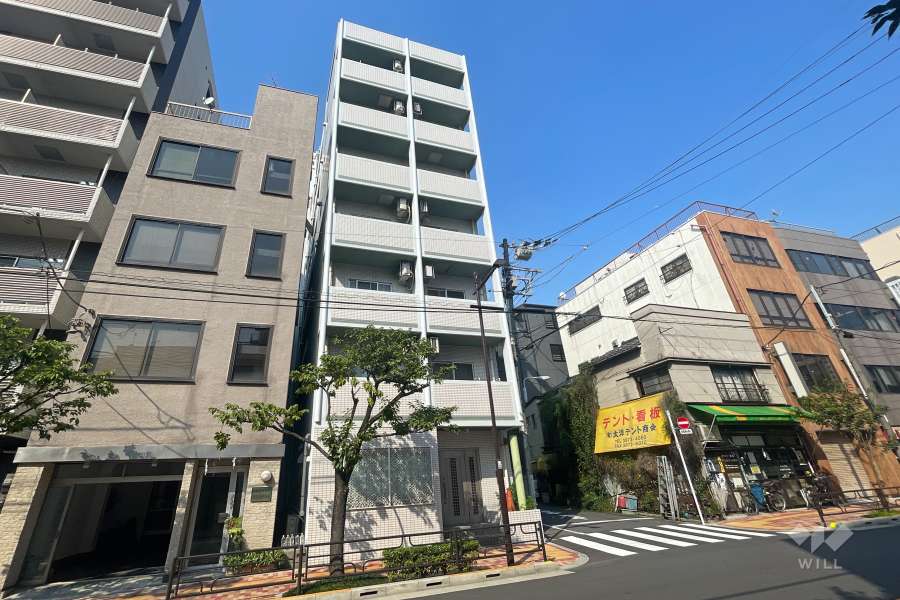 アーバンヒルズ浅草第2の外観（南西側から）