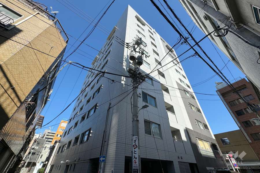 レガスタ浅草の外観（南西側から）